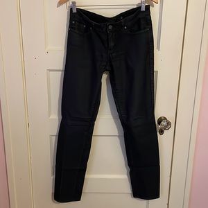 prAna black denim size 6